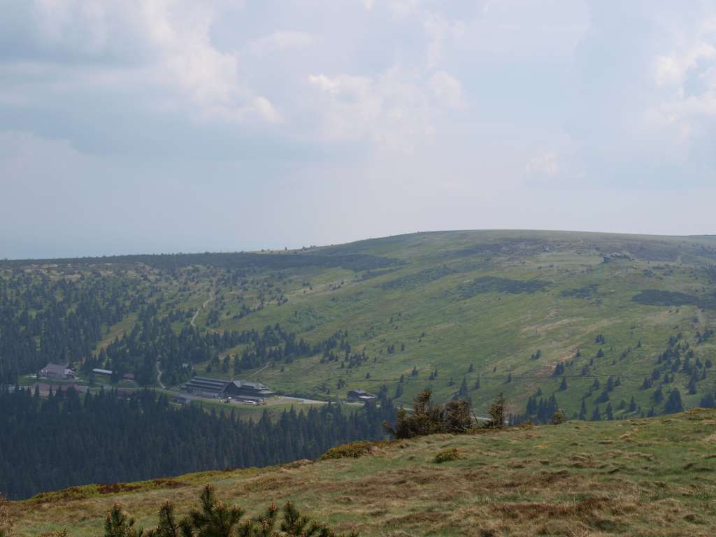 Panorama z Pradědu
